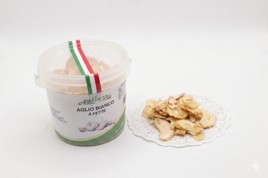 Scaglie di aglio disidratato Italiano (1 confezione 50gr.)