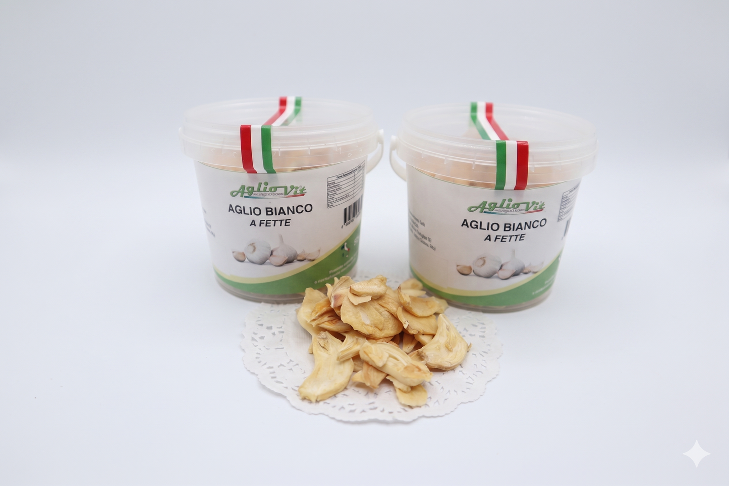 Scaglie di aglio disidratato Italiano (2 confezioni 50gr.)